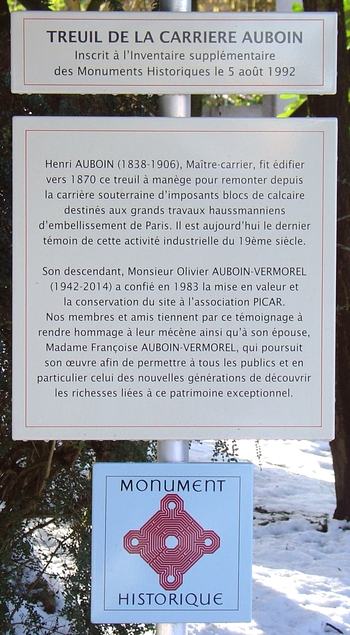 Plaque commémorative Olivier Auboin-Vermorel